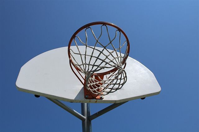 Representative photo: Outdoor basketball hoop. Not this event.