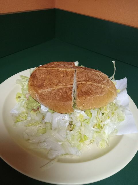 Representative photo: Mexican food torta vegetariana 20260606 164253 (2). Not this venue.