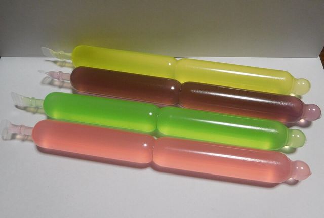 Representative photo: Polyethylene-packed juice. Not this venue.