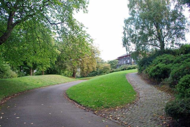Representative photo: Path Through Akroyd Park - geograph.org.uk - 7294301. Not this venue.