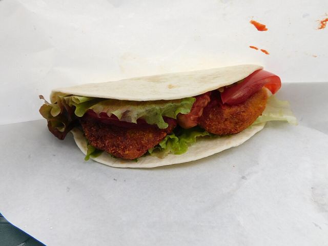 Representative photo: Falafel Sandwich at Utsunomiya. Not this venue.