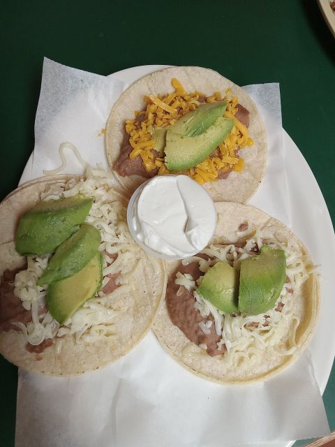 Representative photo: Mexican food vegetarian tacos 20260607 161424 (4). Not this venue.