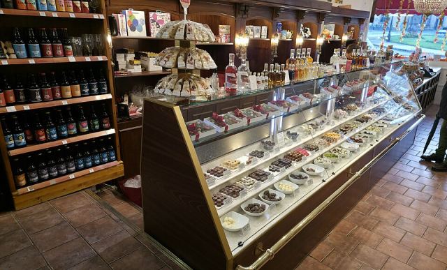 Representative photo: Harrogate sweet shop counter. Not this venue.