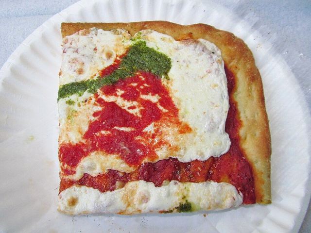 Representative photo: Presidio Pizza Company Grandma Pizza (23668946518). Not this venue.
