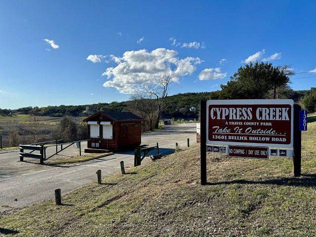 Cypress Creek Park, Travis County, Texas, Dec 2023