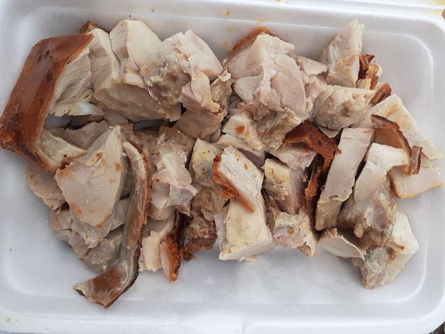 Representative photo: HK takeaway 香港燒肉 Siu yuk diner food December 2020 SS2 02. Not this venue.