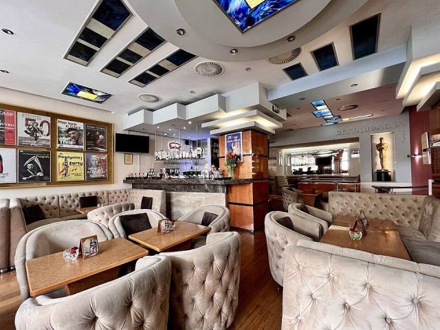 Representative photo: Interior of Loża Restaurant & Drink Bar, Kraków, 2022, 02. Not this venue.