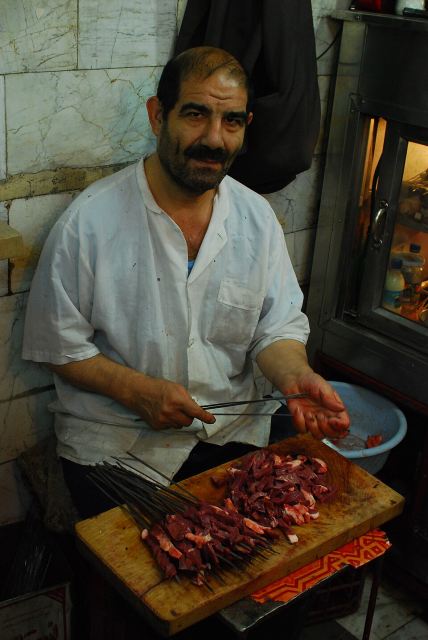 Representative photo: Preparing lamb liver kebab... (2044761712). Not this venue.