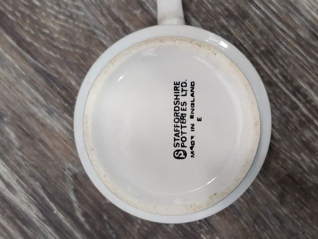Representative photo: Staffordshire Potteries coffee cup - 2023-11-08 - Andy Mabbett - 02. Not this venue.