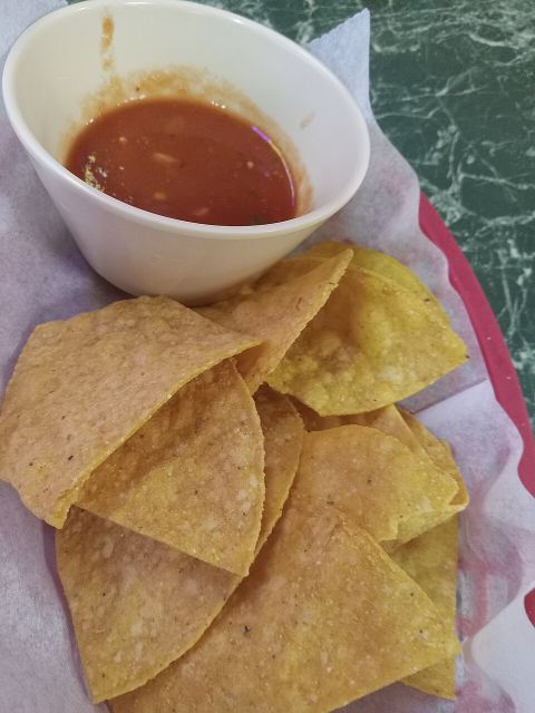 Representative photo: Mexican food cheese enchiladas with salsa verde 20261007 155352 (29). Not this venue.