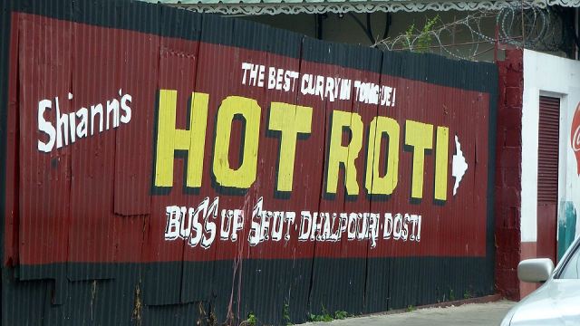 Representative photo: Roti - Port of Spain, Trinidad, West Indies. Not this venue.