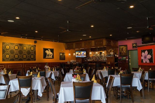 Representative photo: Saffron's Persian Cuisine, Louisville, KY. Not this venue.