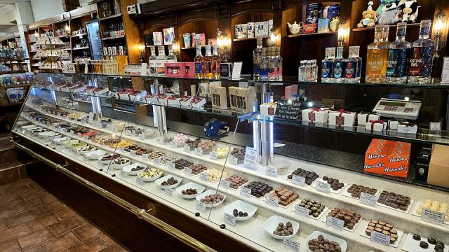 Representative photo: Harrogate sweet shop counter 2. Not this venue.