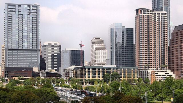 Venue photograph: Downtown Austin from Palmer Events Center 2019. Not a photograph of this event.