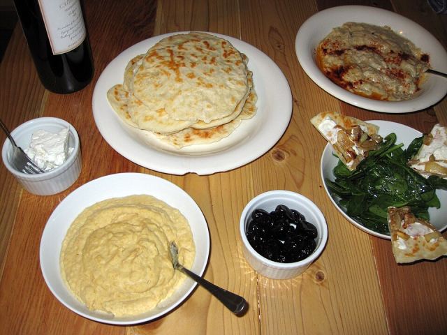 Representative photo: Mediterranean feast (5272318968). Not this venue.