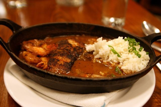 Representative photo: Cajun seafood dish. Not this venue.