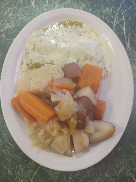 Representative photo: Mexican food cheese enchiladas with salsa verde 20261007 155352 (30). Not this venue.