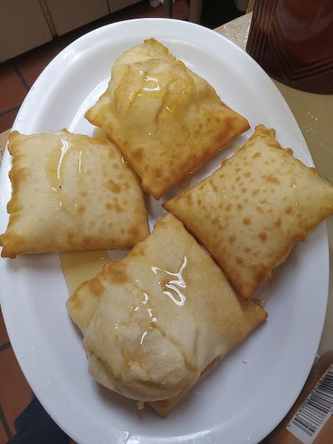 Representative photo: Mexican food Sopapillas with cinnamon sugar and honey 2026 (1). Not this venue.