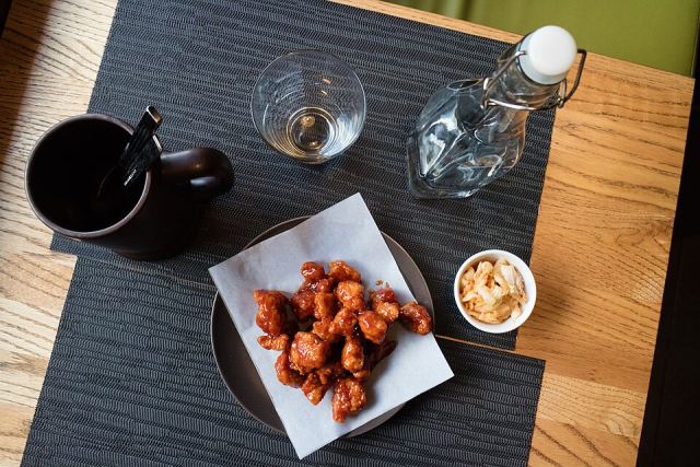 Representative photo: Chicken teriyaki, Fried chicken, Krasnoyarsk, Russia. Not this venue.