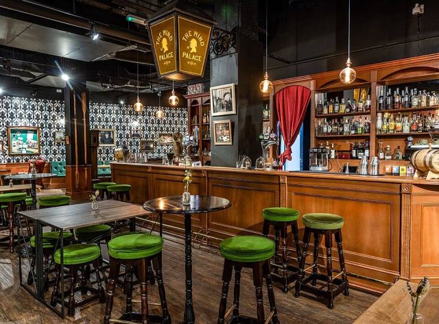 Representative photo: The Mind Palace Bar Interior. Not this venue.