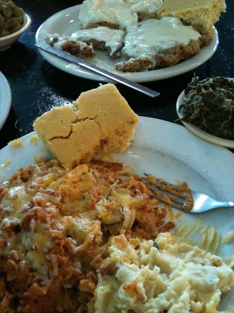 Representative photo: King Ranch chicken casserole. Not this venue.