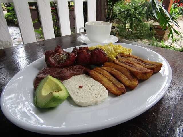 Representative photo: Honduran food breakfast. Not this venue.