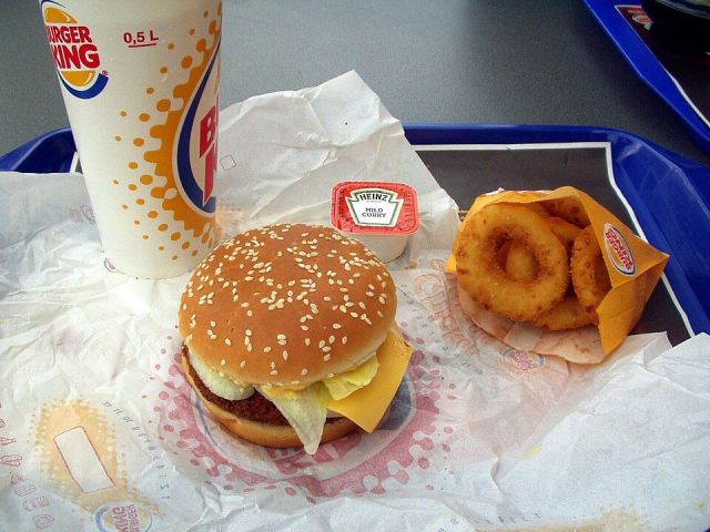 Representative photo: Veggie burger burger king flickr user moe creative commons. Not this venue.