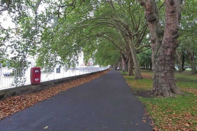 Representative photo: The Thames Path in Wandsworth Park - geograph.org.uk - 8149038. Not this venue.