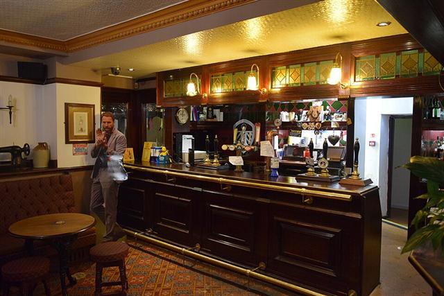 Representative photo: Bar interior. Not this venue.