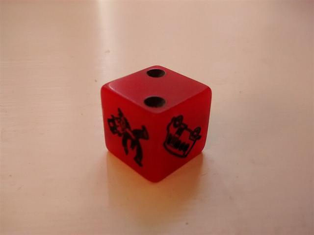 Representative photo: Tabletop game components. Not this event.