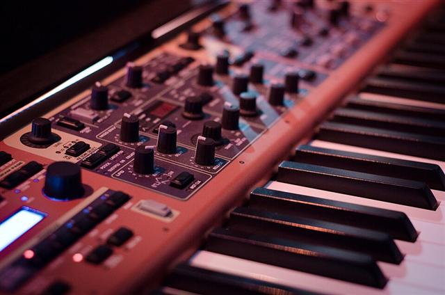 Representative photo: Musical instruments and stage equipment. Not this event.