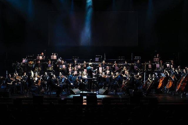 Representative photo: Orchestra and concert hall. Not this event.