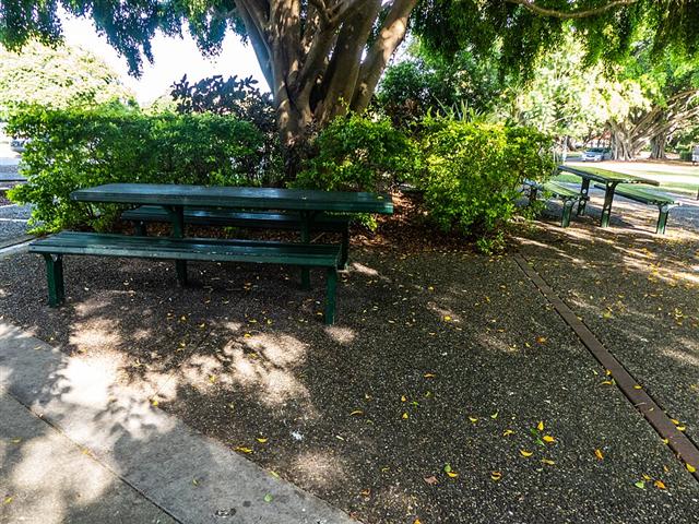 Representative photo: Park and paths. Not this venue.