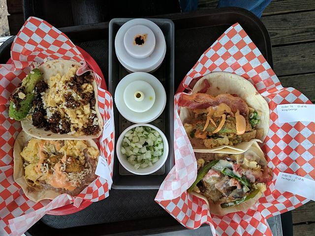 Representative photo: Tacos. Not this venue.