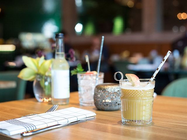 Representative photo: Restaurant table setting. Not this venue.